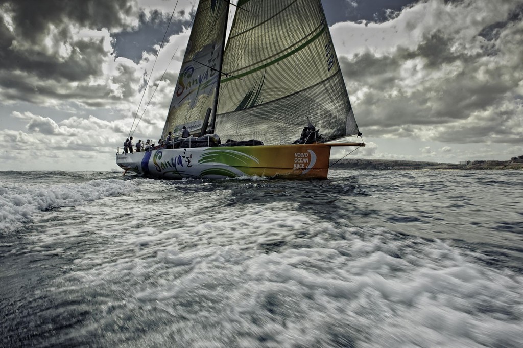 Team Sanya - Volvo Ocean Race 2011-12 © Paul Todd/Volvo Ocean Race http://www.volvooceanrace.com